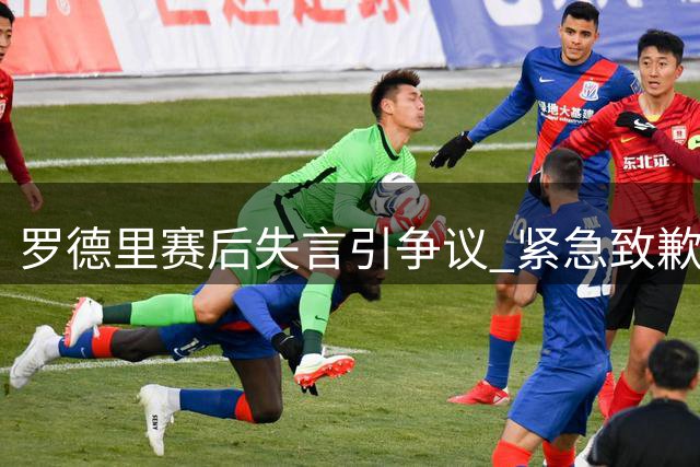罗德里赛后失言引争议 紧急致歉瓦伦西亚球员